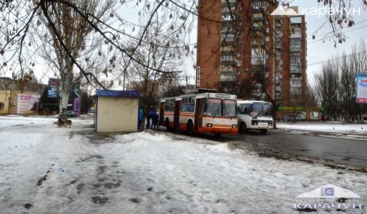 У Слов’янську тимчасово зупинили рух тролейбусів