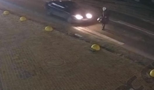 Видео ДТП в Славянске, в котором сбили пешехода