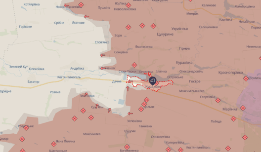 ЗСУ тримаються на західних околицях Курахового — речник «Хортиці»