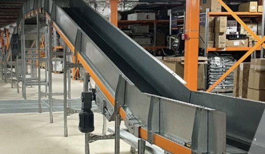 Ленточные транспортеры: быстрое перемещение грузов по территории склада