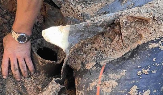 Фахівці Слов’янського міськгазу виявили нерозірваний ворожий снаряд