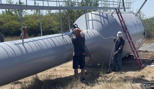 У Билбасівці встановлюють нову водонапірну вежу У Билбасівці встановлюють нову водонапірну вежу