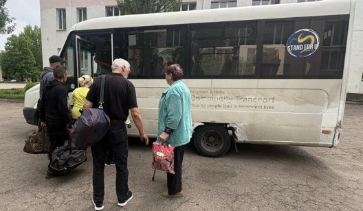 З Слов’янська вирушив перший евакуаційний рейс до Харкова