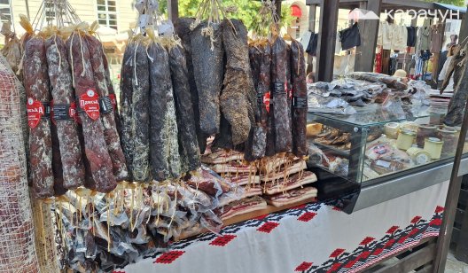 На «Козацькому подвір’ї» ветерана з Донеччини можна знайти продукцію на будь-який смак