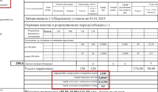 Жители Славянска получат платежки за электроэнергию в новом формате: что изменится