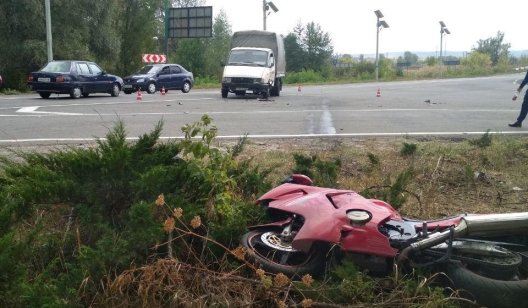 В Славянске произошло ДТП: мотоциклист  в больнице