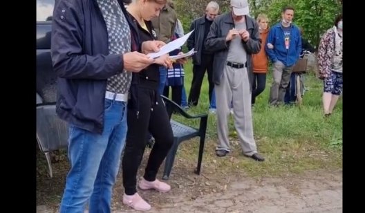 Добыча газа под Славянском: жители села Крестище требуют соблюсти процедуру
