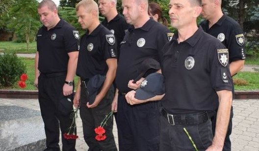 В Славянске почтили память правоохранителей, погибших при исполнении служебных обязанностей