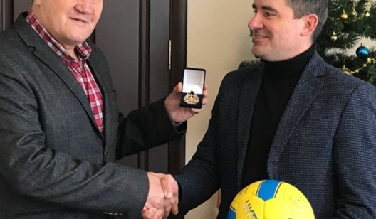 За что Вадим Лях получил отличие от Федерации футбола Украиы