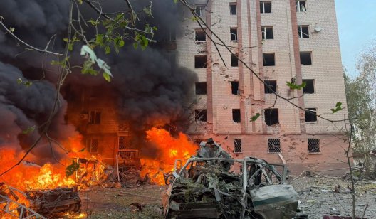 Центр Слов’янська під обстрілом: відомо про поранених 
