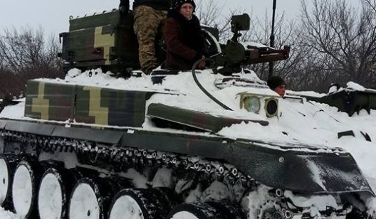 Квартальные Славянска пересаживаются на ... танки