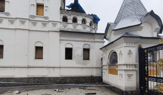 У Святогірську під удар потрапила Святогірська лавра