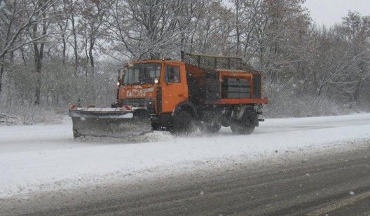 На дорогах около Славянска наблюдаются сложные условия