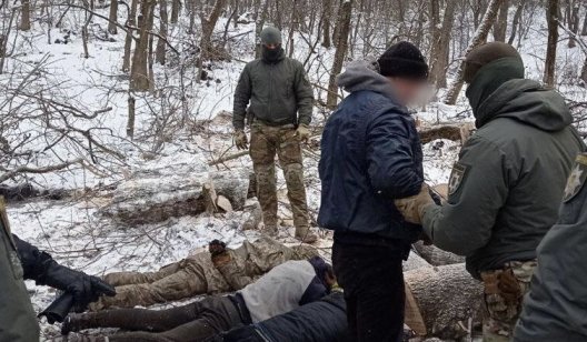В Краматорском районе задержаны «чёрные» лесорубы