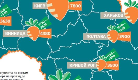 На что хватает зарплаты в разных регионах Украины