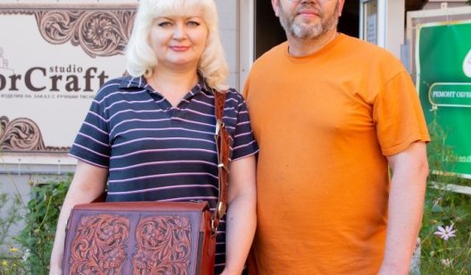 В Славянске делают сумки, которые продают по 150$