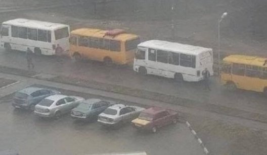 Завтра из Славянска отправится колонна эвакуационных автобусов