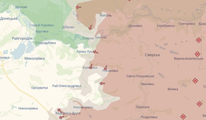 Війська РФ просунулися у трьох областях — DeepState
