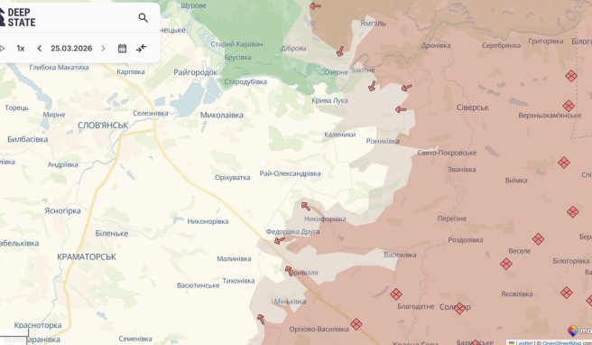 Росіяни просунулися на Слов’янському напрямку