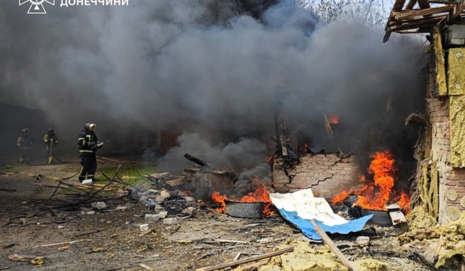 У Слов’янську та Краматорську сталися пожежі внаслідок обстрілів