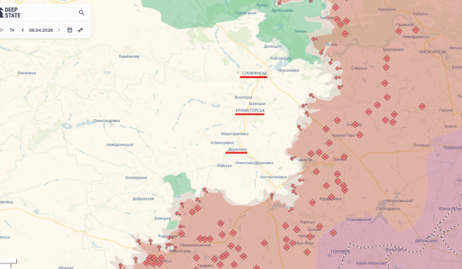 Росіяни накопичують сили для наступу на Краматорському напрямку