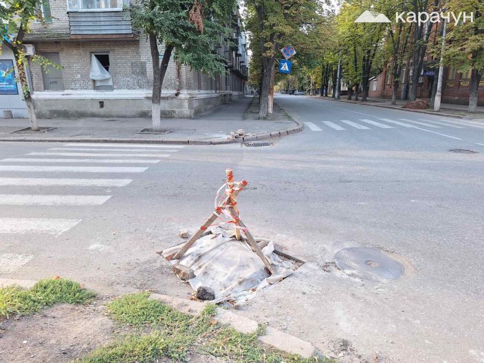 Завершено ремонтні роботи зливових стоків по вулиці Університетська