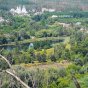 Вид на Святогірськ. Фото Карачуна з Лисої гори у Святогірську